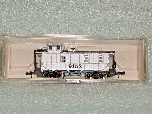 ESCALA N PLATA #9153 MODELO CABOOSE ARTÍCULO ELÉCTRICO # 3288 ACOPLADORES RÁPIDOS NUEVO | Zustand: New