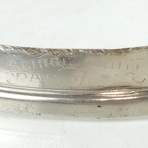 Slingerland 13" Radio King-Engraved Tom Drum Rim/Hoop Nickel-BRASS Double-Flange - Picture 2 of 8