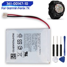 New Replacement Smart Watch Battery 361-00147-10 For Garmin Fenix 7X 550mAh