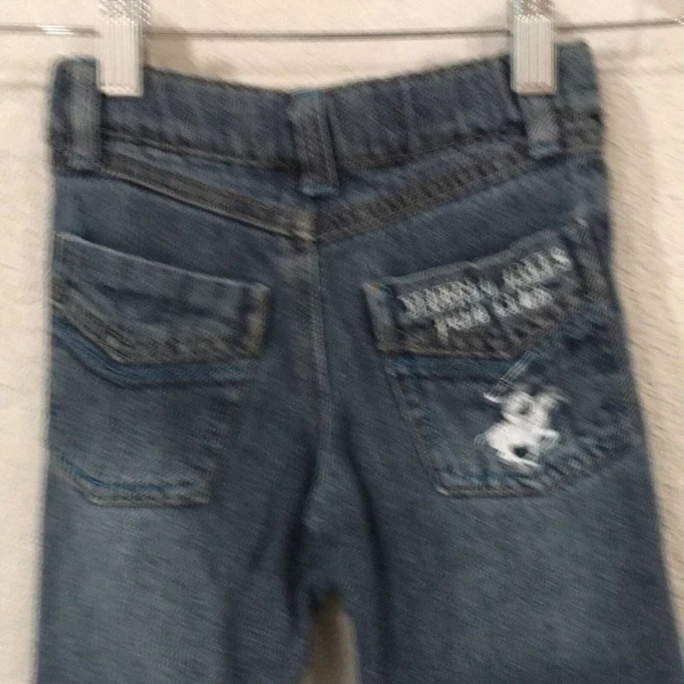 Джинсы Beverly Hill Polo Club для мальчиков 2T прямые штанины 100% хлопок регулируемые - Изображение 4 из 4