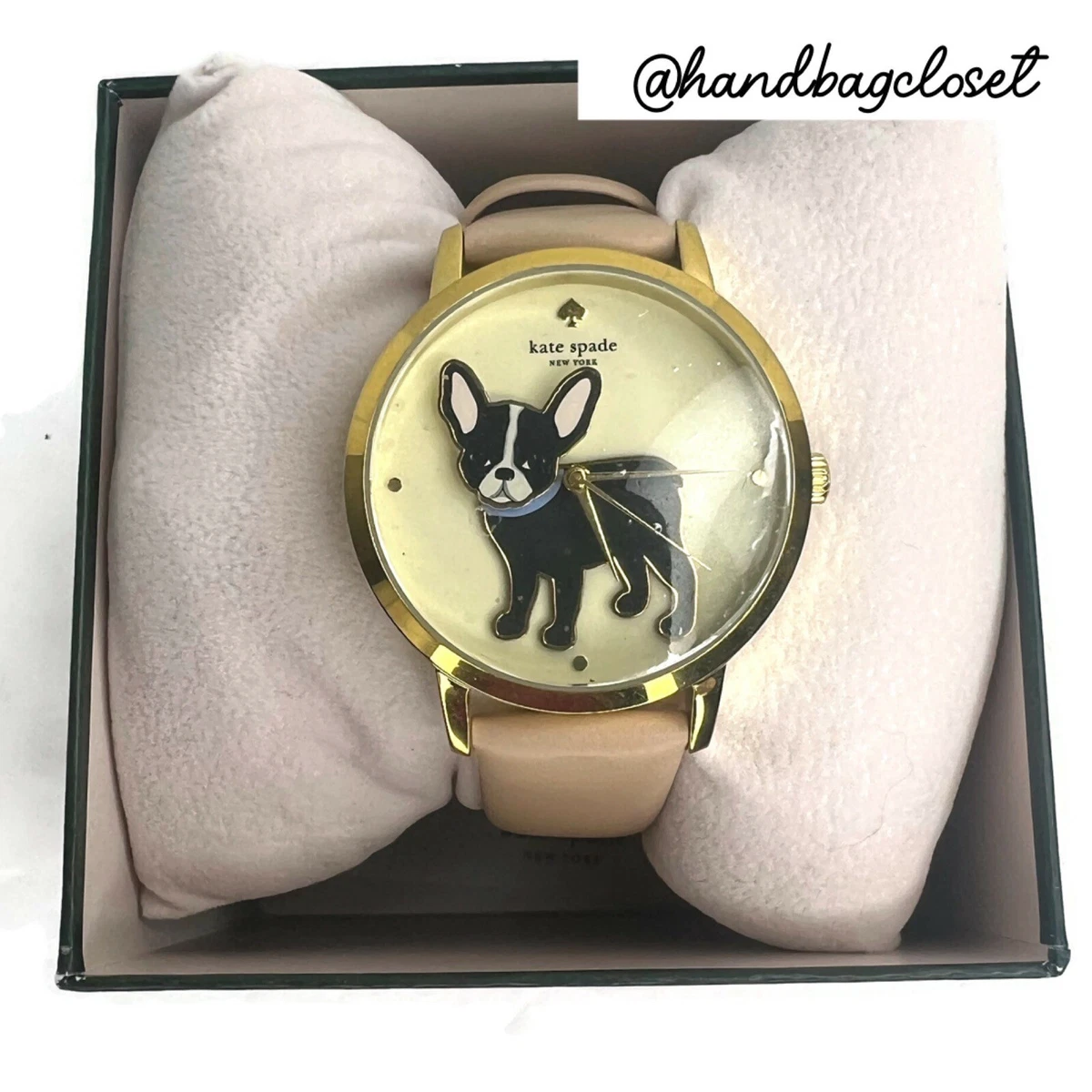 Kate spade clearance french bulldog watch