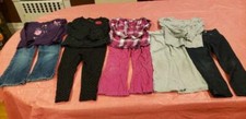 Kids Clothes Size 4 - Bundle of 9 Jeans-Leggings-Shirts 