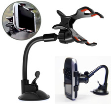 Flexible Car Windshield Suction Mount Clip Holder For Garmin GPSMAP 78 GPS