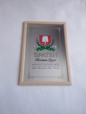 Spaten Premium Lager Spiegel 32 x 22 cm