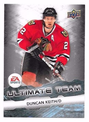 2011-12 Upper Deck EA Ultimate Team Duncan Keith