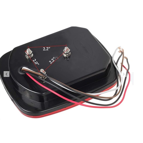 2X LED Tail Lights Rear Brake Lamps Turn Stop Reverse For Jeep Wrangler TJ CJ - Picture 11 of 11