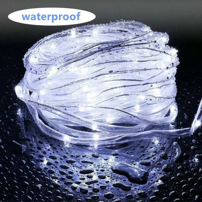 Solar Rope Lights Outdoor Waterproof - 65ft String Lights for Garden Pool Tree - Image 2 of 4