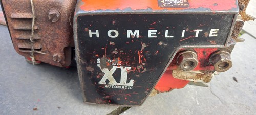 Vintage Collectable 1970s HOMELITE Petrol Chainsaw Super XL Automatic 20" Bar - Picture 2 of 10