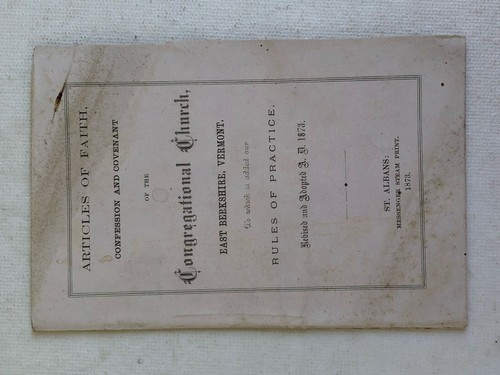 Collection Of Vintage Vermont Manuals and Informational Handouts - Picture 6 of 6