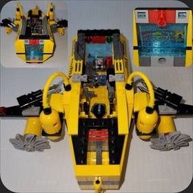 LEGO 7774 Aqua Raiders Crab Crusher 100% Complete w/Instructions & Box.