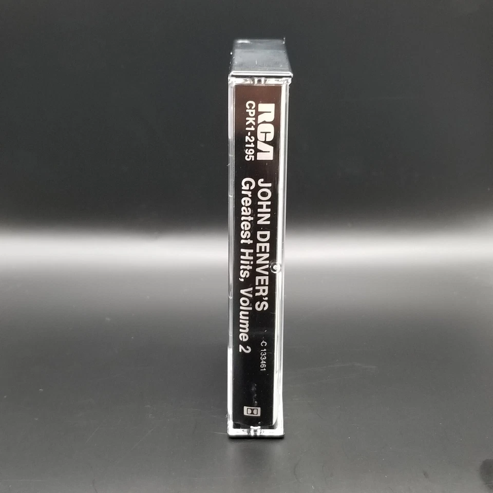 John Denver Cassette 1977 Greatest Hits Vol 2 RCA Records Country Folk 1970s Foto 3 de 4