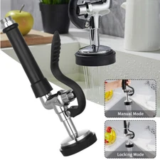 1.42 GPM High Pressure Pull Down Pre Rinse Sprayer Handheld Dish Sprayer Nozzle