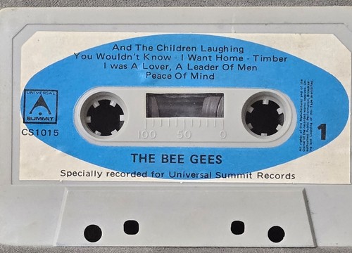 The Bee Gees on Cassette Tape (Summit) Free Post - Picture 3 of 6