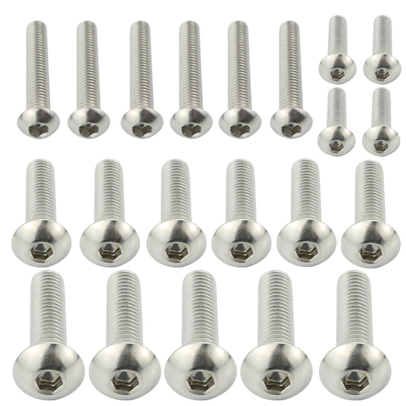 Fit For Suzuki DL650 V-Strom 650 04-11 Stainless Fairing Bolt Kit Bodywork Screw - Image 4 of 4