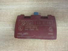 Baco 23-E-10 Contact Block 23E10 Red
