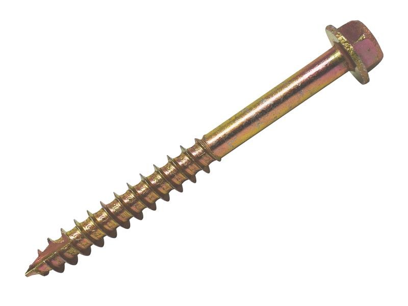 ForgeFix Spectre Coach Screw Hexagon Head ZY M6 x 80mm Box 100