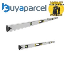 Stanley FatMax Pro Box Beam Spirit Levels 2000mm 1200mm 0FMHT43680-1 FMHT43676-1