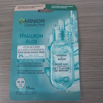 Garnier Skin Aktive * Hyaluron Aloe Serum-Gesichts-Maske * 28 g * NEU
