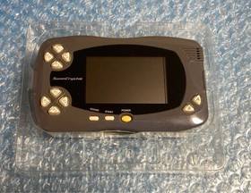 Bandai WonderSwan Swan Crystal Blue Violet Console Boxed Japan retro game