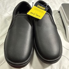 Tredsafe Slip On Shoes Slip Resistant Anti fatigue Black Men s 4/women s 6
