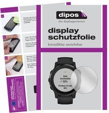 6x Screen Protector for Garmin fenix 6S Pro Clear Screen Protector