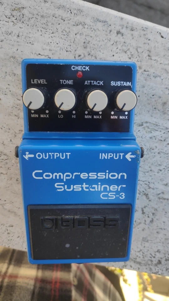 Boss CS-3 Compression Sustainer (Black Label) 1992 - ACA Version - Immagine 2 di 4