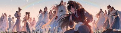 Anime mo dao zu shi a qing fairy jiang cheng Playmat Gaming Mat Desk 6620