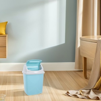 Mülleimer Mit Schwingdeckel Aus Kunststoff Für Die Küche Plastikmülltonne