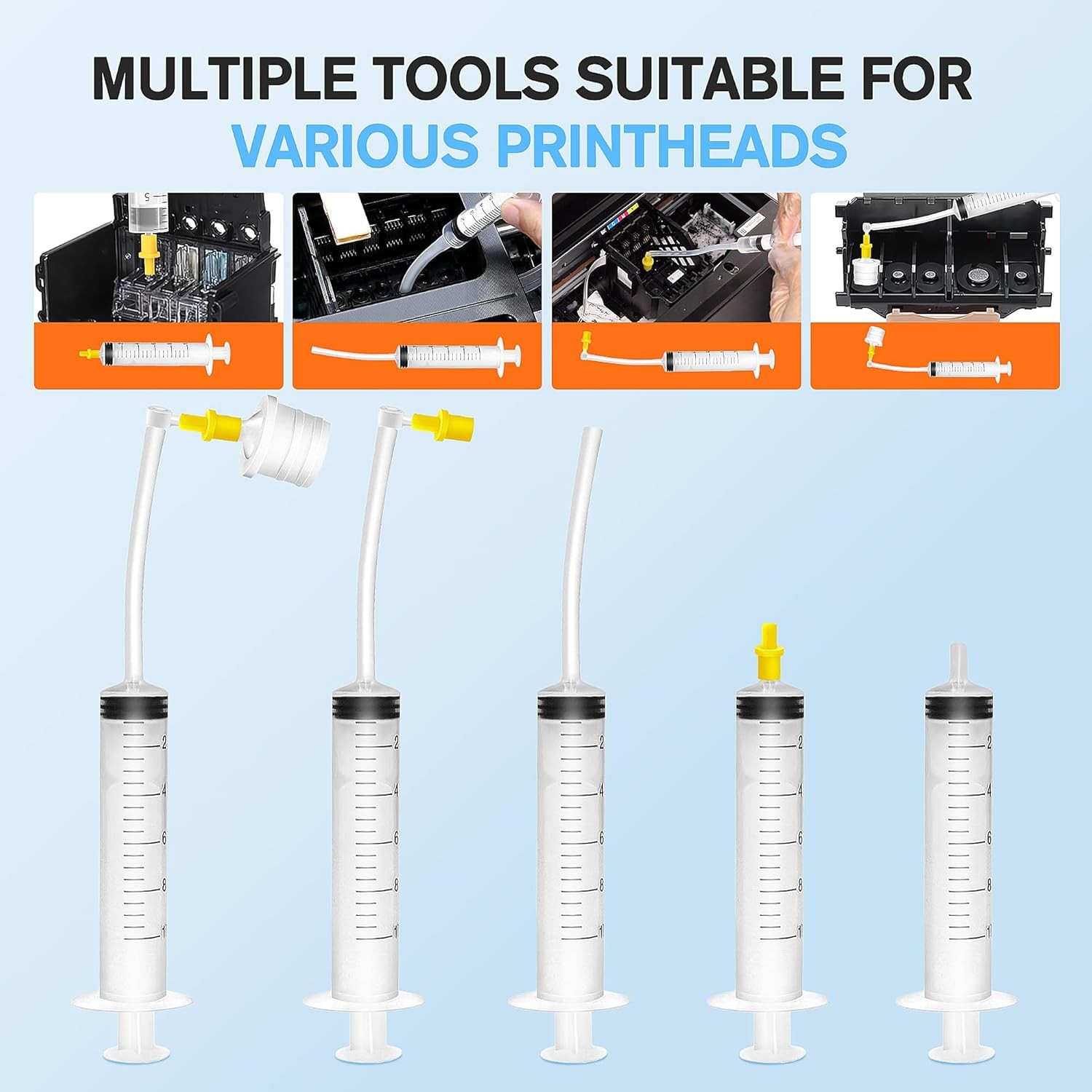 E-Z Ink Printer Cleaning Kit for Epson Ecotank Printer, Printerhead Cleaning kit