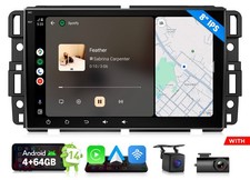 8 in Android 14 4+64 for Chevrolet/GMC 2007-2013 CarPlay Car Radio GPS Bluetooth