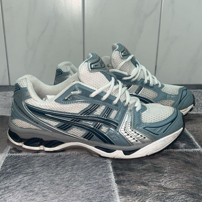 ASICS Herren Laufschuhe Sneaker Low Top Mesh atmungsaktiv Schnürung Blau