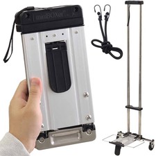 Small Carrying Travel Cart for Hand Luggage Japard, Loadable 22Lbs Mini Folding