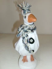 Best dressed goose geese clothes outfits  7-9" BABY Winter Snowman  803-54