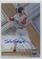 2019 Panini Elite Extra Edition Auto Shane Sasaki #98 Auto 6fs