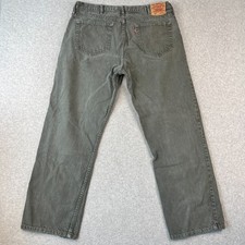 VINTAGE Levis 501 USA Made Straight Fit Jeans 38x30 Mens Grey Denim 90s Y2K