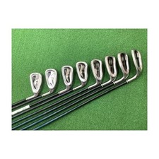 DUNLOP XXIO 2006 8PC IRON SET MP400 SHAFT FLEX R USED