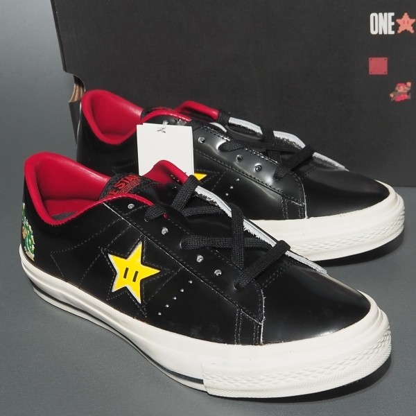 Deadstock Converse One Star Mario Bros. Ox Black 1C678 Sneaker Men
