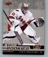 Pyotr Kochetkov RC 2022-23 Upper Deck Star Rookies #25 Hurricanes NHL  ID:166290