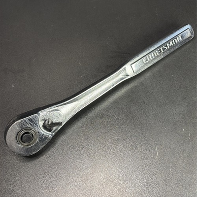 #ad Craftsman 1 2 Inch Drive Quick Release Ratchet 44809 KU 10” Long Made in USA $16.99