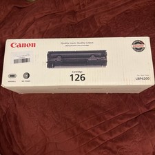 Canon 126 Black Toner Cartridge 3483B001 For LBP6200/6230 Genuine NEW/SEALED