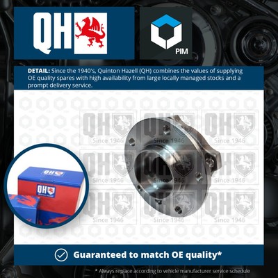 Wheel Bearing Kit fits BMW 520 E60 2.2 Front 03 to 10 QH 31226765601 Quality New