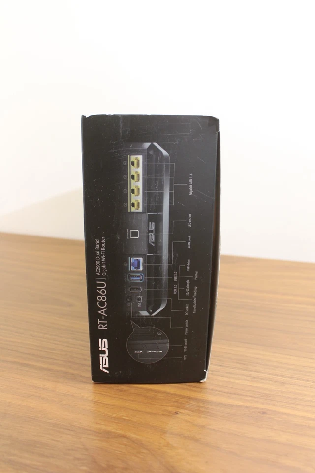 ASUS AC2900 WiFi Gaming Router (RT-AC86U) - Dual Band Gigabit Wireless Internet - Image 3 of 4