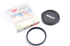 NMint Genuine Nikon 62mm Front Lens Cap Kenko 62mm MC SKY LIGHT 1B From JPN