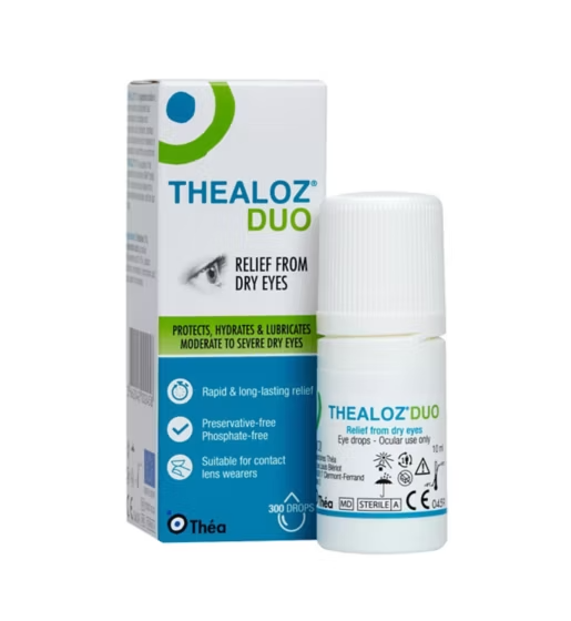 10 bottles THEALOZ DUO protects, hydrates and lubricates the eyes - Image 64