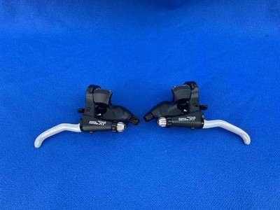 Retro Shimano Deore XT 3x8 Speed STI Schalthebel ST-M737 Bremshebel Shifters