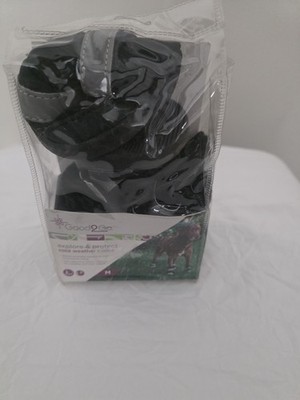 Good2Go Cold Weather Dog Boots Shoes Medium Black Protective Footwear for Dogs