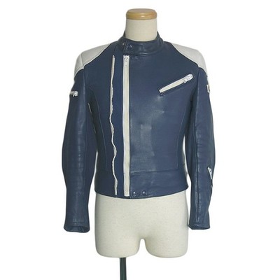 Ixs Riders Jacket Leather Genuine Men'S Xs Vintage Bike Wear Europe