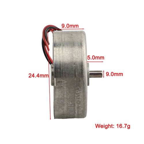 Mini moteur DC 24mm RF400CA12265 pour voitures solaires et machines d'aromathérapie - Photo 4/24