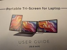 15.6 Laptop Screen Extender Triple Portable Laptop Monitor for 13-17 Laptop