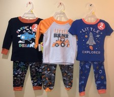 NWT Kidgets 12 Mos 2-piece Sets Infant Boys Three Sets Stretchy Soft Comfy